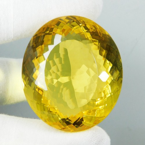 Topazio giallo limone - , naturale