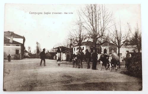 Cartolina antica campagna - antica,
