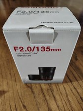 Samyang 135mm F2.0 Full Frame
