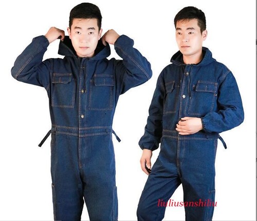 Tuta uomo denim cotone - , con