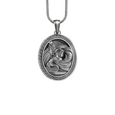 Collana vergine maria bambino - maria,