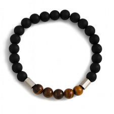 Bracciale uomo titanio con