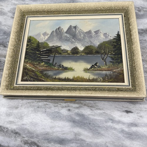 Dipinto olio antico artista