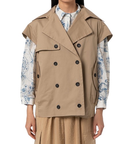 Gilet donna beige - gilet, fracomina