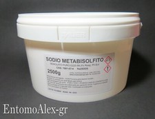 Metabisolfito sodio 5kg - sodio, 2,5kg