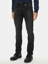 Jeans con strappi e rotture RICHMOND X uomo UMA24189JE EXG denim nero