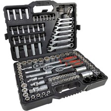 CHIAVI A BUSSOLA CRICCHETTO SET DA 120 PEZZI VANADIUM BUSSOLA INSERTI IN VALIGIA