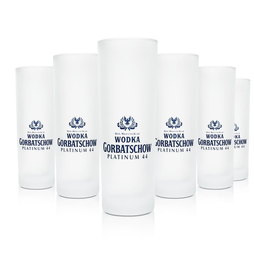 Gorbaciov vodka platinum - 6x,