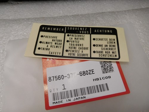 Adesivo serbatoio honda 750 - adesivo,
