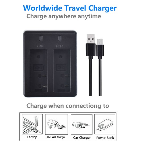 Caricabatteria usb doppio per - caricabatteria,