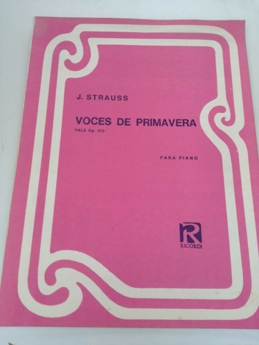 Voci primavera strauss - primavera,
