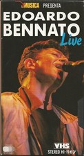 EDOARDO BENNATO - RARA VHS "