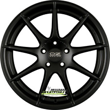 4 cerchi in lega OZ Omnia nero opaco 7,5x17 ET45 - LK5/114,3 ML75