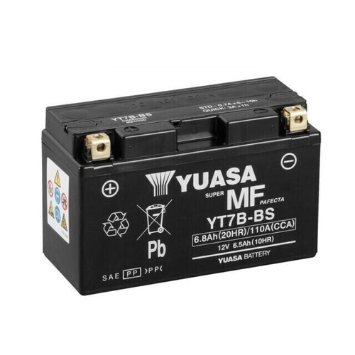 Batteria yuasa yt7b agm yamaha - yuasa,