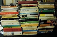 lotto stock di 58 libri