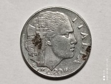 MONETA 20 CENTESIMI MAGNETICA REGNO D'ITALIA 1941 XIX VITT. EM. III RE. E IMP.