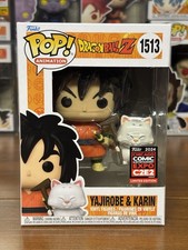 Funko Pop YAJIROBE & KARIN 1513 C2E2 Dragon Ball Z con protezione