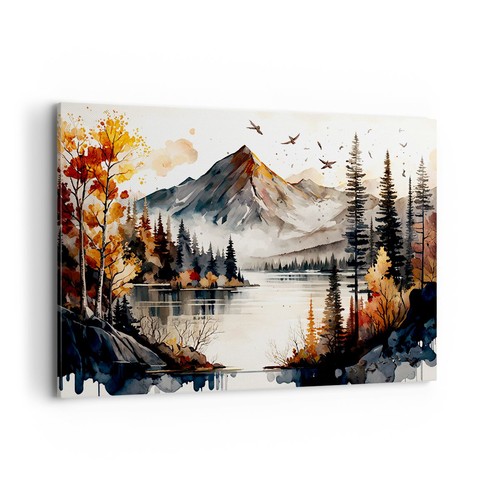 Quadro tela 100x70cm - su, natura