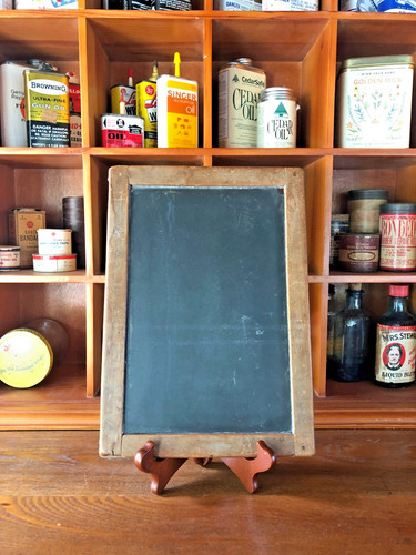 Antica tavola ardesia scuola
