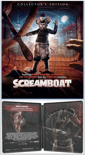Screamboat blu ray steelbook - ray,