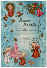 A4 LETTERINA DI NATALE CON