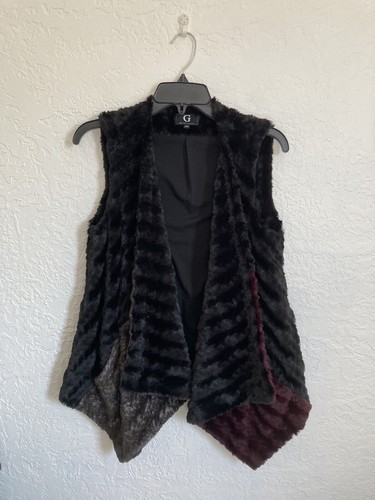 Gilet cascata drappeggio