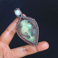 Ciondolo avvolgente filo rame