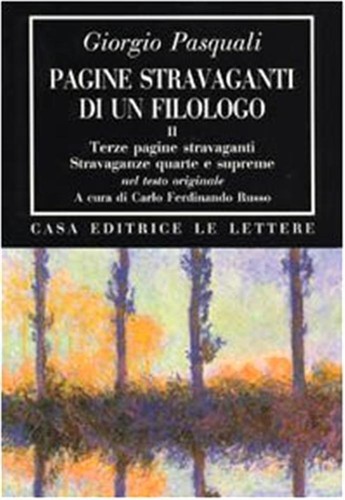 Pagine stravaganti un - stravaganti, di