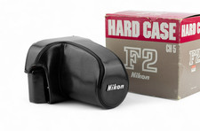 Nikon CH-5 Hard Case for Nikon F2 film camera borsa pronto rigida in pelle