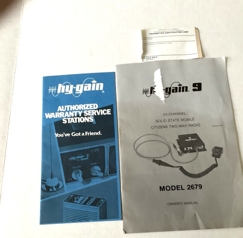 Gain model 2679 23 - 9,