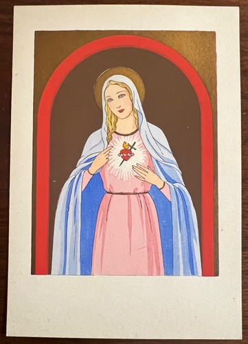 Cartolina dipinta mano - cartolina,