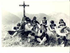 1977 CAMPOBASSO Zampognari si allenano per l'annuncio del NATALE *Foto COSTUME