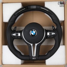 VOLANTE BMW NUOVO IN PELLE M3 M5 CON PERSONALIZZAZIONI ESCLUSIVE PER TE!