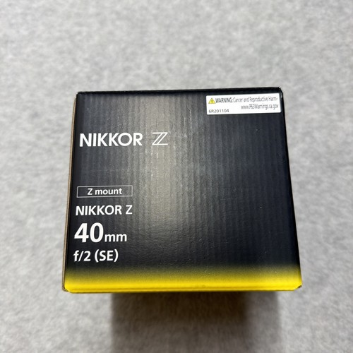 Nikon nikkor obiettivo 40mm - z,