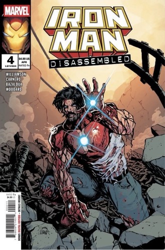 Iron man copertina 1 - iron, a