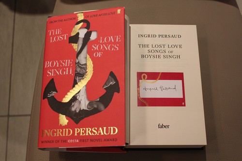 Signed 1st ingrid persaud - ingrid,