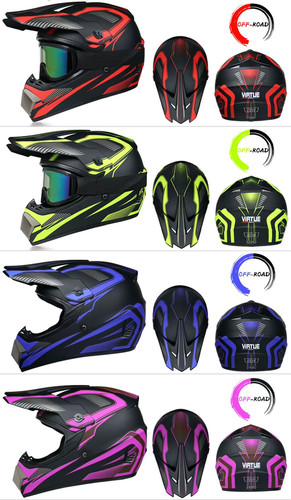 Casco motocross bambino cross - casco,