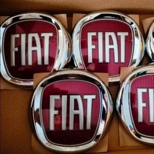 Fregio fiat originale rosso - fiat,