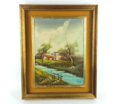 Quadro dipinto paesaggio - quadro,