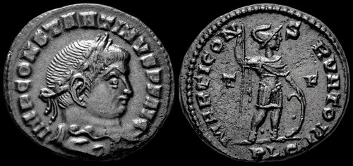 Constantine follis - constantine, ae