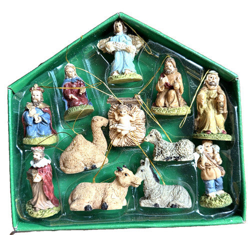 Mini presepe set pezzi - presepe,