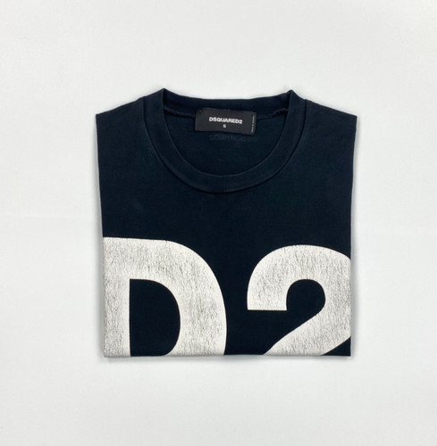 Shirt uomo nera dsquared2 - t-shirt,
