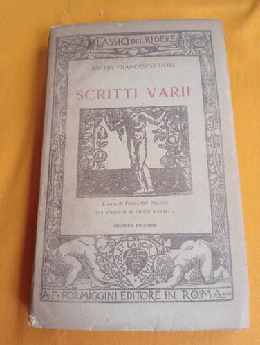 Scritti vari anton francesco - anton,