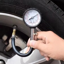 Tester di Pressione Aria Pneumatici Auto – Manometro ad Alta Precisione 100 PSI