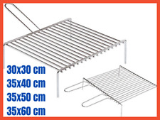 Griglia per Barbecue in Acciaio Cromato Graticola 30x30 35x40 35x50 35x60