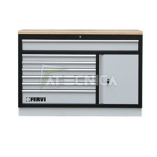 Cassettiera lunga americana FERVI A007/21 arredamento officina FERVI A007-A008