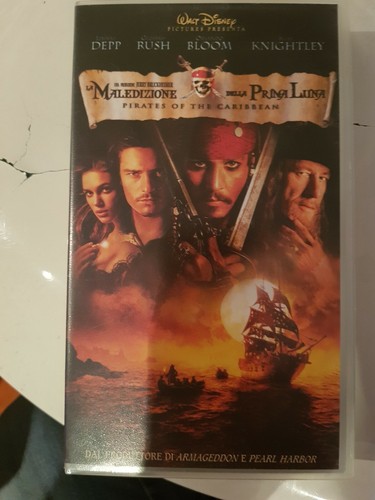 Vhs disney originalipirati dei - vhs,