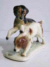 VINTAGE ENAMELLED AND PAINTED