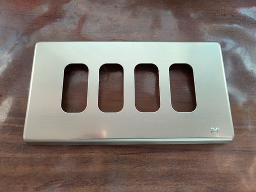 Placca alluminio color oro - placca,