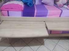 Letto a castello estraibile con doppi cassetti e scrivanie a scomparsa